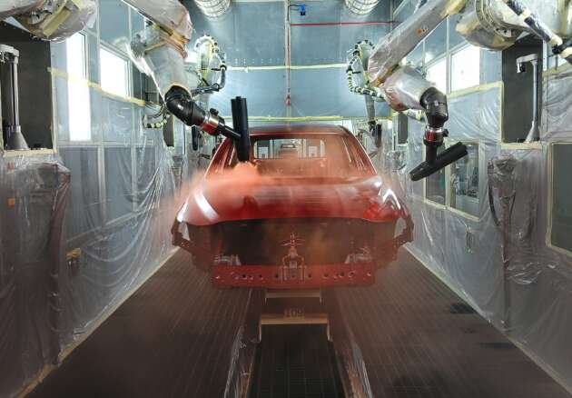 Inokom adds new Paint Shop 3 facility to its Kulim plant – painting capacity upped by 50k vehicle bodies a year