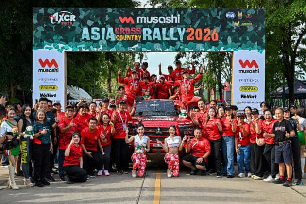 Mitsubishi Ralliart wins Asia Cross Country Rally AXCR 2026 – Triton secures team’s second consecutive victory