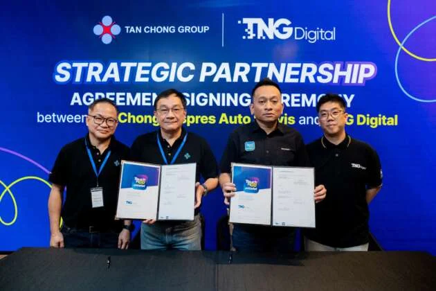 Touch ‘n Go eWallet now with car service booking, payment functions for Tan Chong Ekspres Auto Servis