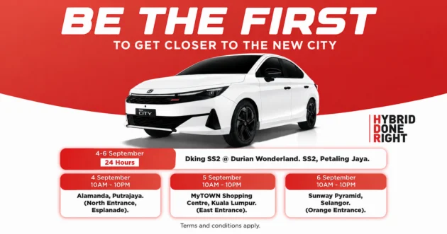 Be the first to get closer to the new Honda City - preview roadshows