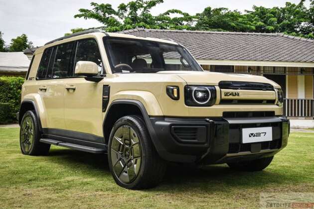 iCaur V27 previewed in Thailand – REEV, up to 455 PS, 150 km NEDC EV, 1,000 km total; in Malaysia this year?