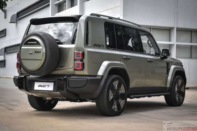 iCaur V27 previewed in Thailand – REEV, up to 455 PS, 150 km NEDC EV, 1,000 km total; in Malaysia this year?