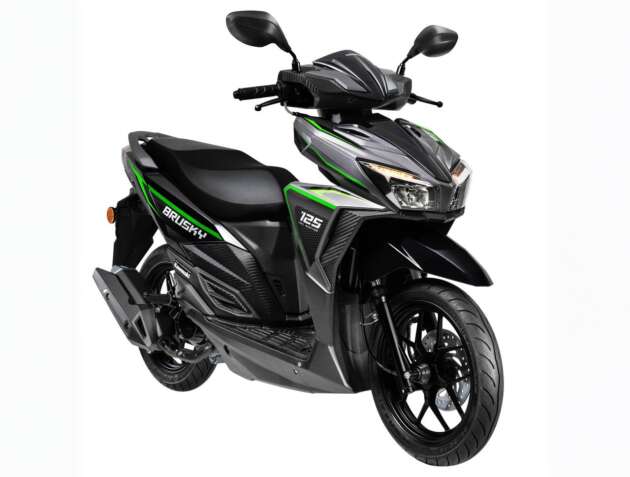 2026 Kawasaki Brusky 125 (a.k.a. Modenas Karisma 125) priced at RM5,030 in the Philippines