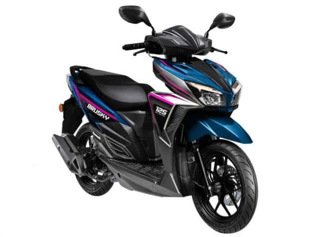2026 Kawasaki Brusky 125 (a.k.a. Modenas Karisma 125) priced at RM5,030 in the Philippines