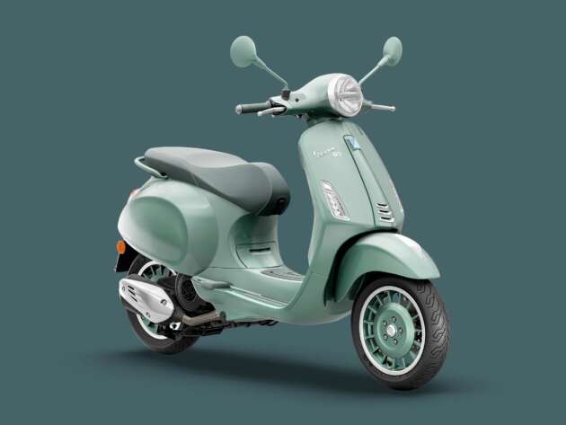 Vespa Primavera 80th launched in special Verde colour