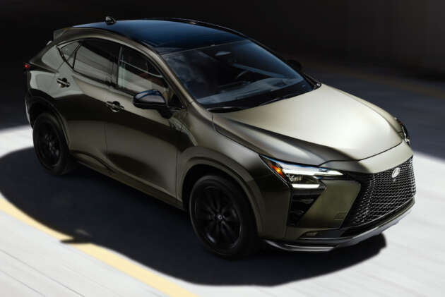 2027 Lexus NX facelift – hybrid only, NX450h+ PHEV gets 100 km WLTP EV range, DC charging; ES styling, tech