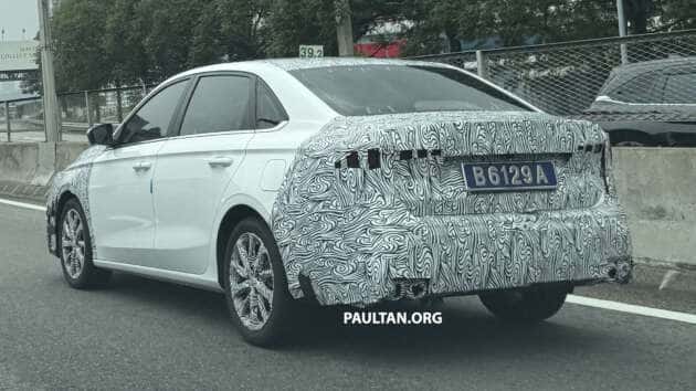 2027 Proton S70 MC2 turbo facelift spied once again – new looks, old 17-inch wheels, coming this year?