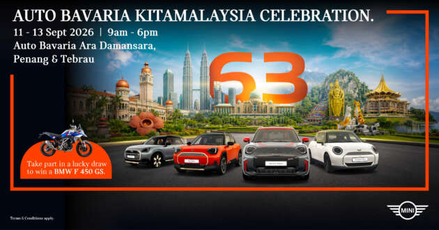 Auto Bavaria KitaMalaysia Celebration – special pricing, rebates and more with BMW, MINI and BMW Motorrad