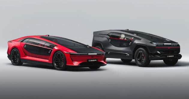 Saudi Arabia’s Ceer launches Exobot sedan and SUV – 800V; tri-motor, 112 kWh; up to 1,111 hp, 670 km NEDC