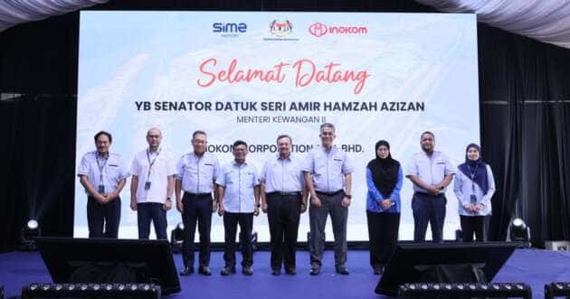 FM2 Amir Hamzah visits Sime Inokom, Kulim; 100% local staff, 530k cars made, 20% export, RM3 billion to vendors