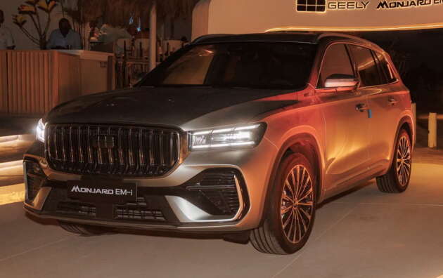 Geely Monjaro EM-i in Egypt – 1.5T PHEV with optional AWD, up to 340 PS, 667 Nm, 0-100 km/h 5.8 secs