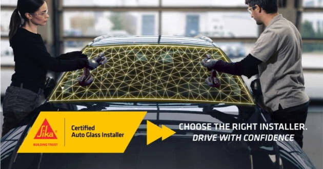Look for Sika Certified Auto Glass Installers for quality windscreen replacement; RM100 petrol card up for grabs