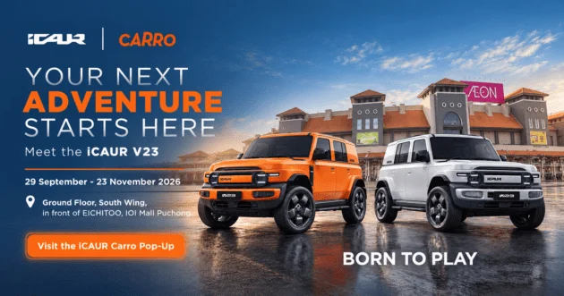 iCaur Carro pop-up at IOI Mall Puchong