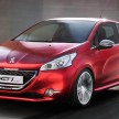 Peugeot 208 GTi Concept to debut in Geneva