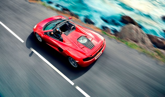 McLaren MP4-12C Spider – now with infinite headroom