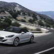 Peugeot RCZ facelift: first photos, attending Paris