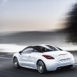 Peugeot RCZ facelift: first photos, attending Paris