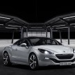 Peugeot RCZ facelift: first photos, attending Paris