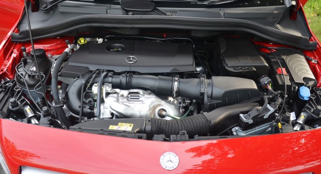 B-Class-Engine-1 DRIVEN: Mercedes-Benz B200 BlueEFFICIENCY Sports Tourer previewed in Penang