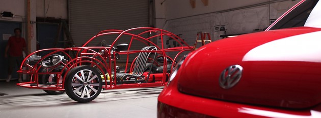 Volkswagen Beetle now has capability to drive underwater, becomes shark bait