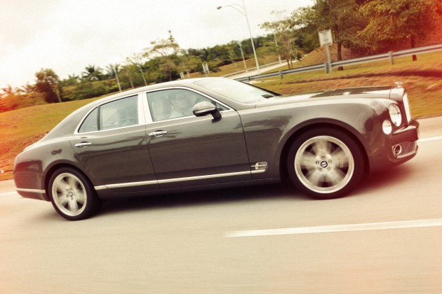 Bridging the generation gap: Bentley Continental GTC V8 and Mulsanne taken for a highway spin!
