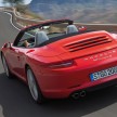New Porsche 911 Cabriolet gets magnesium frame soft top