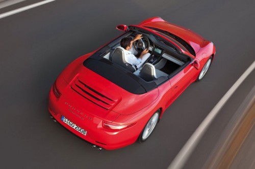 New Porsche 911 Cabriolet gets magnesium frame soft top
