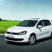Electric Volkswagen Golf Blue-E-Motion prototype – a preview test drive in Wolfsburg, Germany