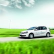 Electric Volkswagen Golf Blue-E-Motion prototype – a preview test drive in Wolfsburg, Germany