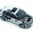 Electric Volkswagen Golf Blue-E-Motion prototype – a preview test drive in Wolfsburg, Germany