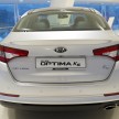 Kia Optima K5 2.0 launched – RM143,888 on-the-road