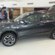Subaru XV previewed at PJ showroom, Dec 19 launch