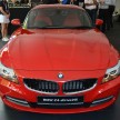 BMW Malaysia launches F10 M5 and new Z4 variants