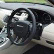 Range Rover Evoque Test Drive Review in Sydney