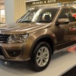 Suzuki Grand Vitara facelift introduced – RM121,100