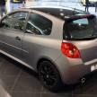 Renault Clio R.S “Ange & Démon” rolls in – RM199k