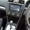 Malaysian-assembled CKD Subaru XV 2.0i makes debut at IIMS 2012, local rollout in December
