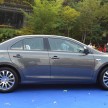 Suzuki Kizashi is finally here – two trims, from RM147,888