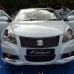 Suzuki Kizashi is finally here – two trims, from RM147,888