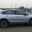 Malaysian-assembled CKD Subaru XV 2.0i makes debut at IIMS 2012, local rollout in December