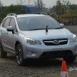 Malaysian-assembled CKD Subaru XV 2.0i makes debut at IIMS 2012, local rollout in December