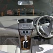 Nissan Sylphy launched in Thailand – new model gets improved 1.6, new 1.8, CVT; from 746,000 baht