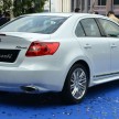 Suzuki Kizashi is finally here – two trims, from RM147,888