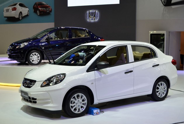 Honda Brio Amaze – Brio sedan eco car makes debut