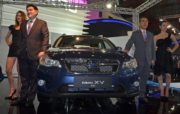 Malaysian-assembled CKD Subaru XV 2.0i makes debut at IIMS 2012, local rollout in December