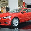 Mazda 6 sedan and wagon: live shots from Sydney