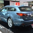 Mazda 6 sedan and wagon: live shots from Sydney