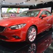 Mazda 6 sedan and wagon: live shots from Sydney