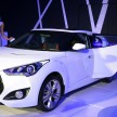 Hyundai Veloster: three variants, RM117k-133k