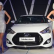 Hyundai Veloster: three variants, RM117k-133k